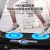 アダディダス(adidas)ランニングマシン家庭用多機能静音ダンピグ可折運動フートネ機材高級版T-19 I