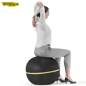 テchnogym泰诺健さんは腰をゆるめて座っている姿球WELLNESS BALLフーティーティーネットヨーガボル55 cm径のイタリアの入力がビジネス用です。